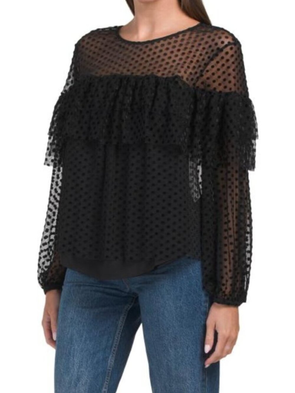 BA&SH Noir Top